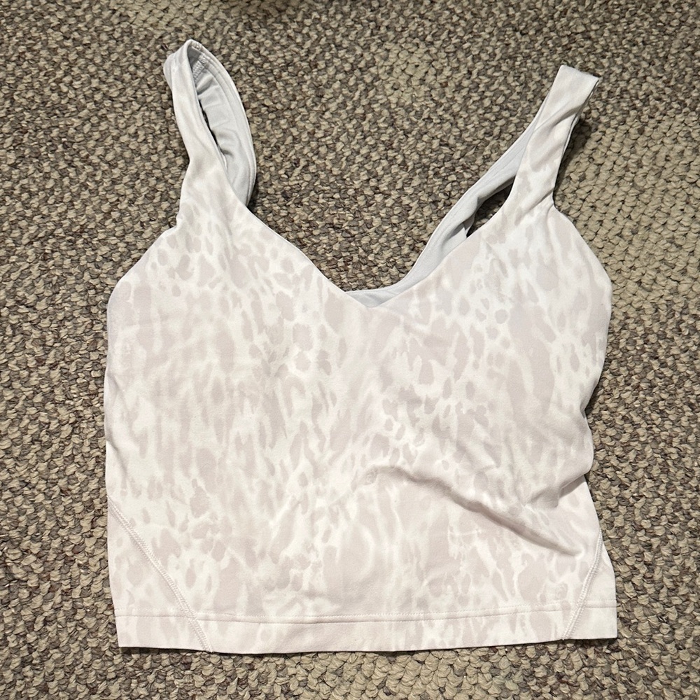 White Leopard Align tank size 0